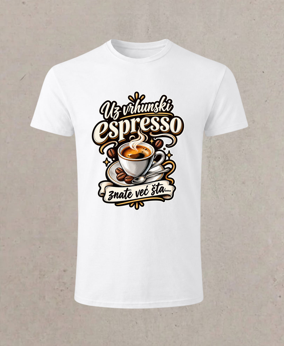 Uz vrhunski espresso...znate već šta