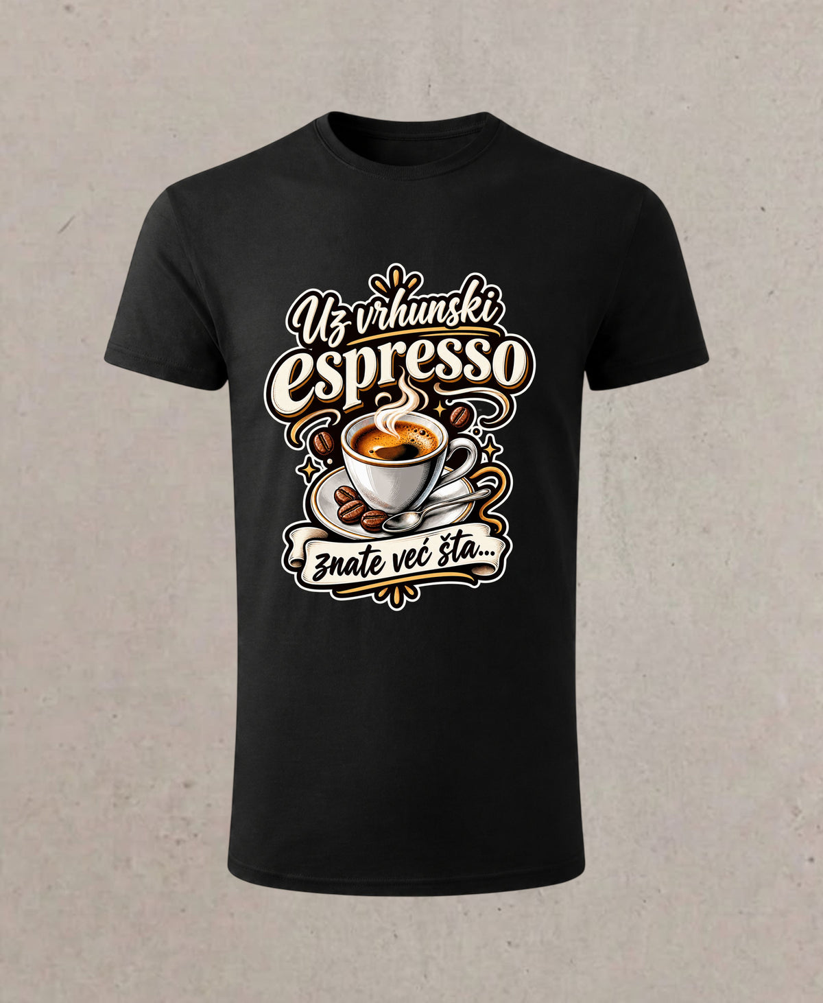 Uz vrhunski espresso...znate već šta
